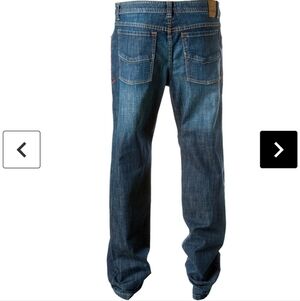 Prana Dark Blue Relaxed Straight Jeans